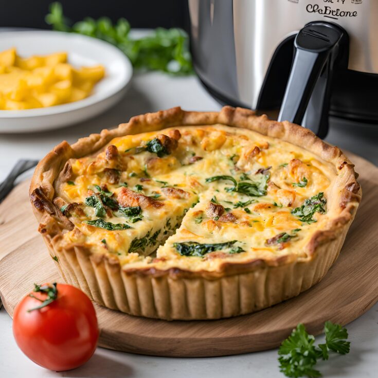 Air Fryer Quiche Recipe