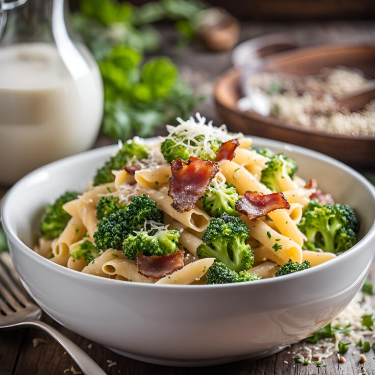 Bacon Broccoli Pasta Recipe