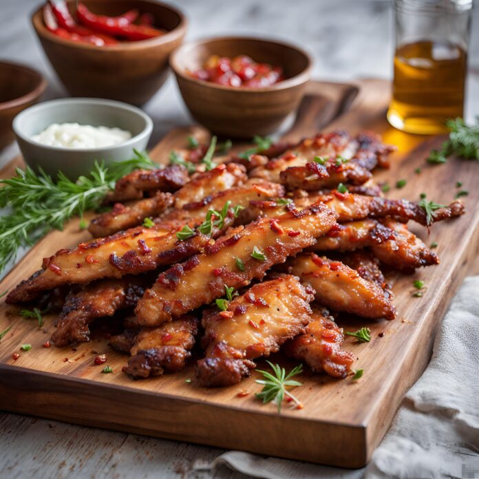 Bacon Brown Sugar Chicken Tenders Recipe