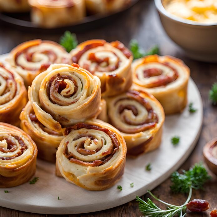 Bacon Cheddar Ranch Pinwheels Recipe