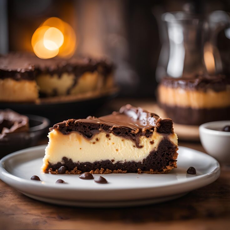 Brownie Bottom Cookie Dough Cheesecake Recipe