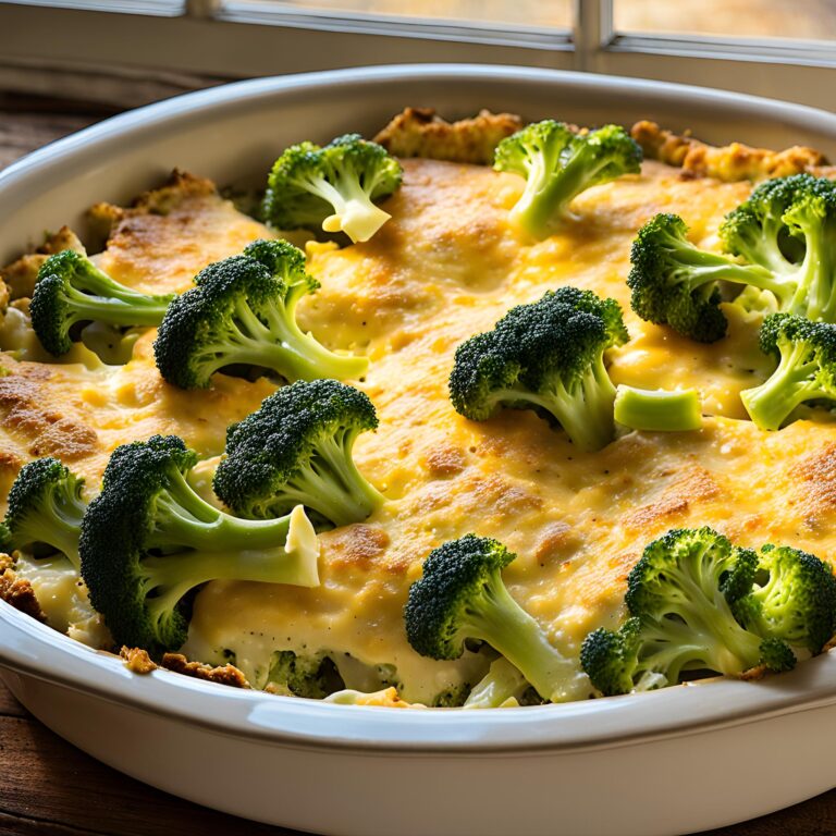 Cheesy Broccoli Casserole Recipe