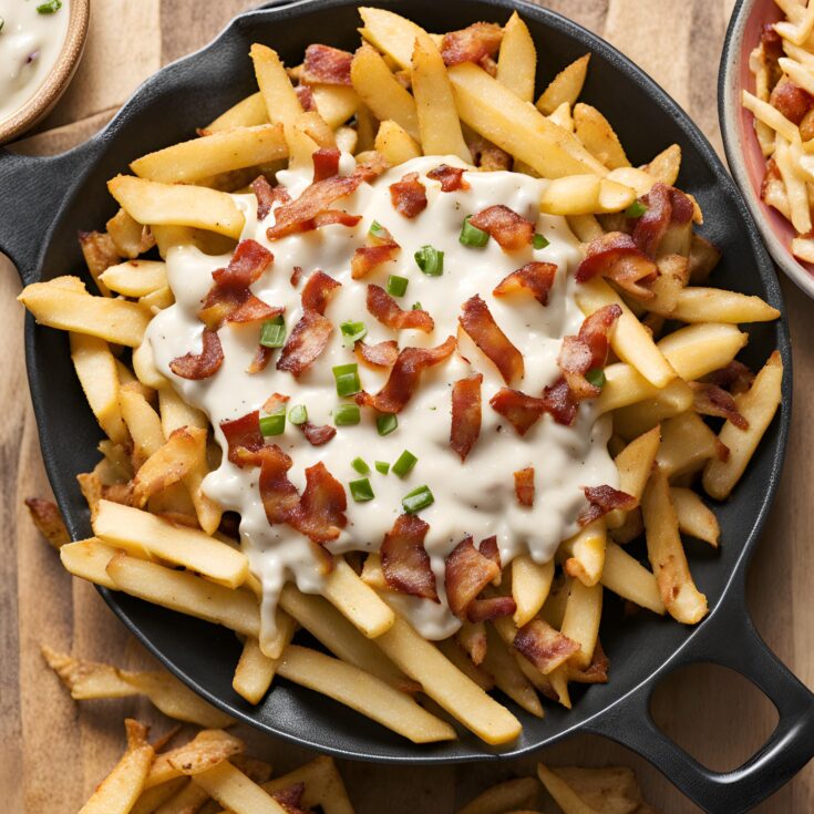 Chicken Bacon Ranch Fries Recipe