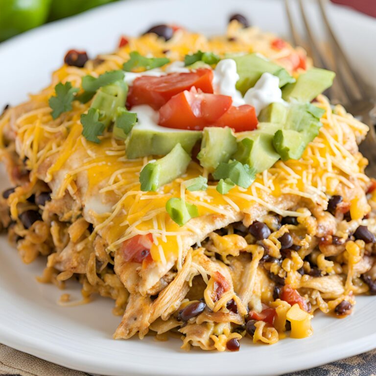 Chicken Taco Casserole Recipe