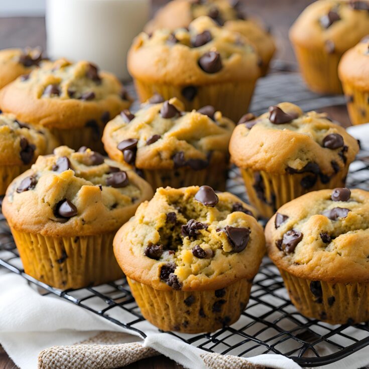 Chocolate Chip Pumpkin Cream Cheese Muffins Recipe