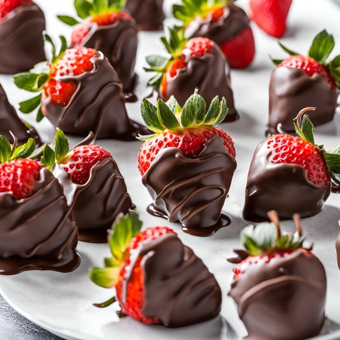 Chocolate Covered Cheesecake Strawberries Recipe