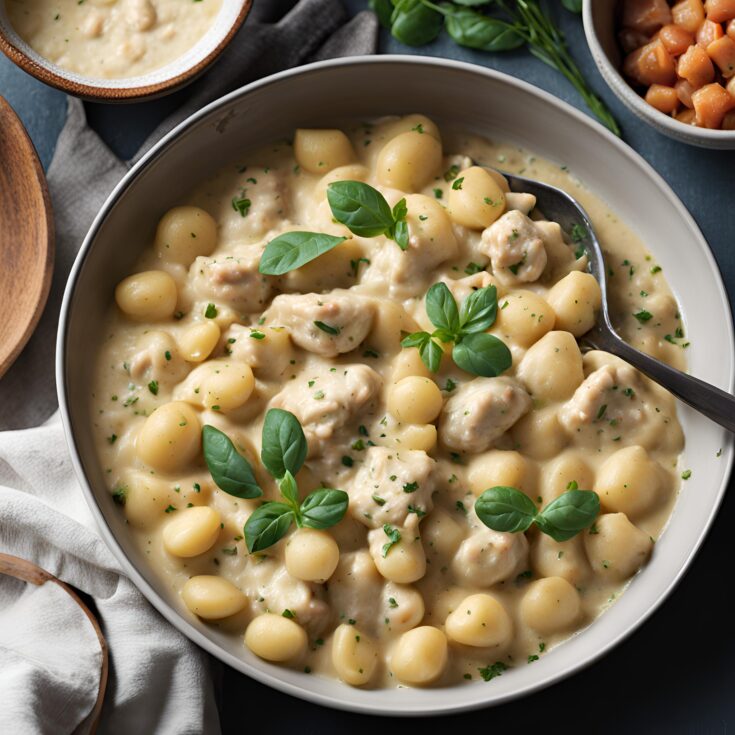 Creamy Chicken And Gnocchi Recipe