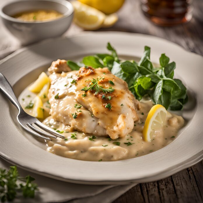 Creamy Lemon Parmesan Chicken Recipe