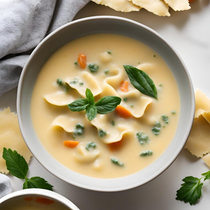 Creamy Ravioli Soup Recipe