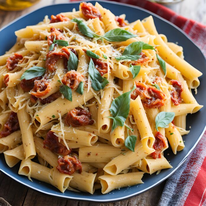 Creamy Sun Dried Tomato Pasta Recipe