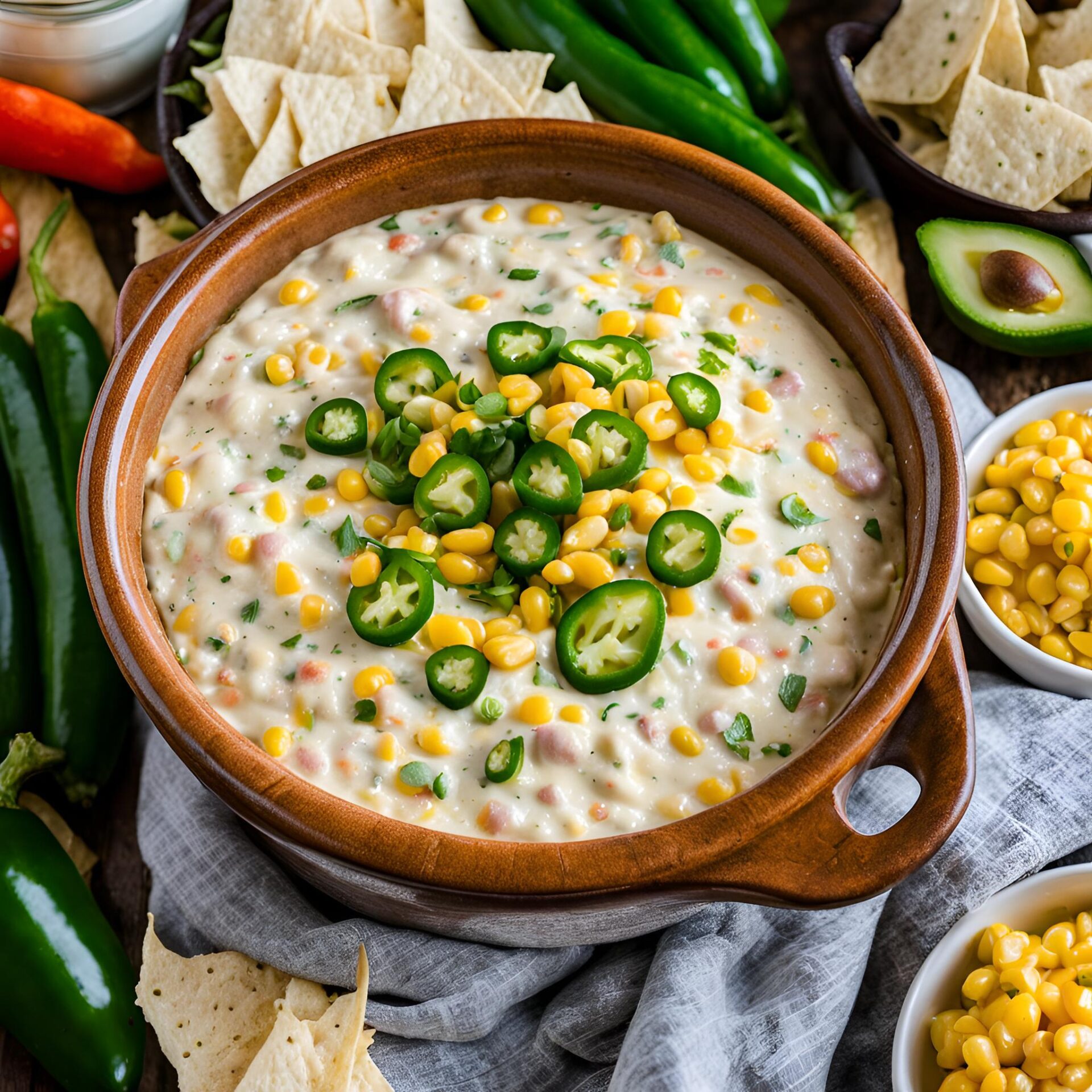 Crockpot Jalapeño Corn Dip Recipe | Cheff Recipes