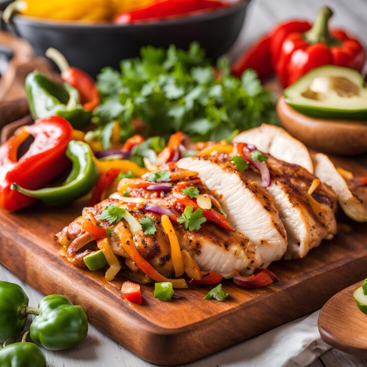 Fajita Stuffed Chicken Breast Recipe