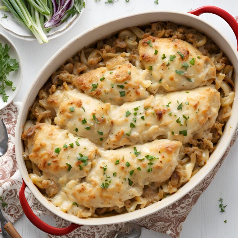 French Onion Chicken Bake Recipe