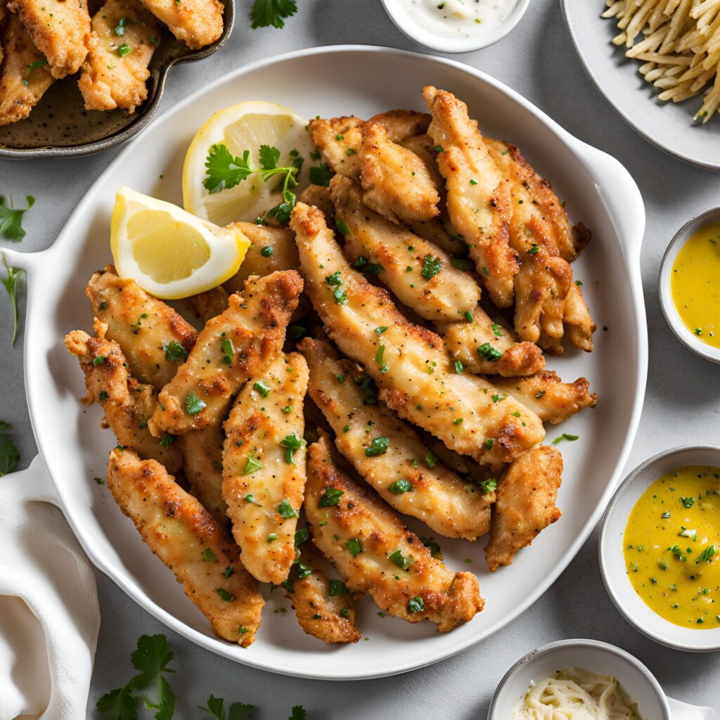Garlic Butter Chicken Tenders Recipe Cheff Recipes