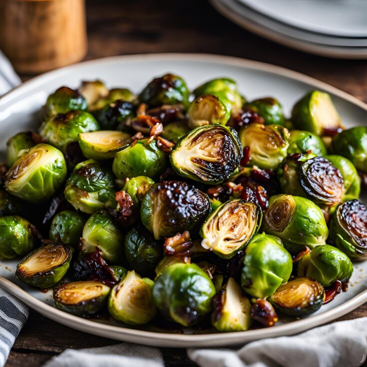 Honey Balsamic Brussels Sprouts Recipe