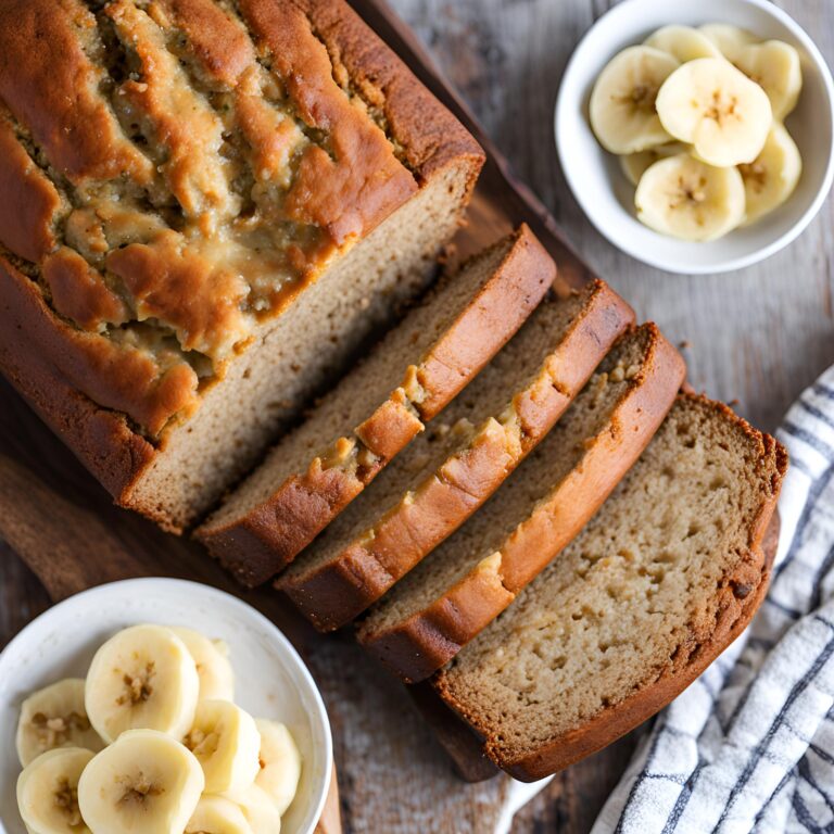 Honey Vanilla Banana Bread Recipe