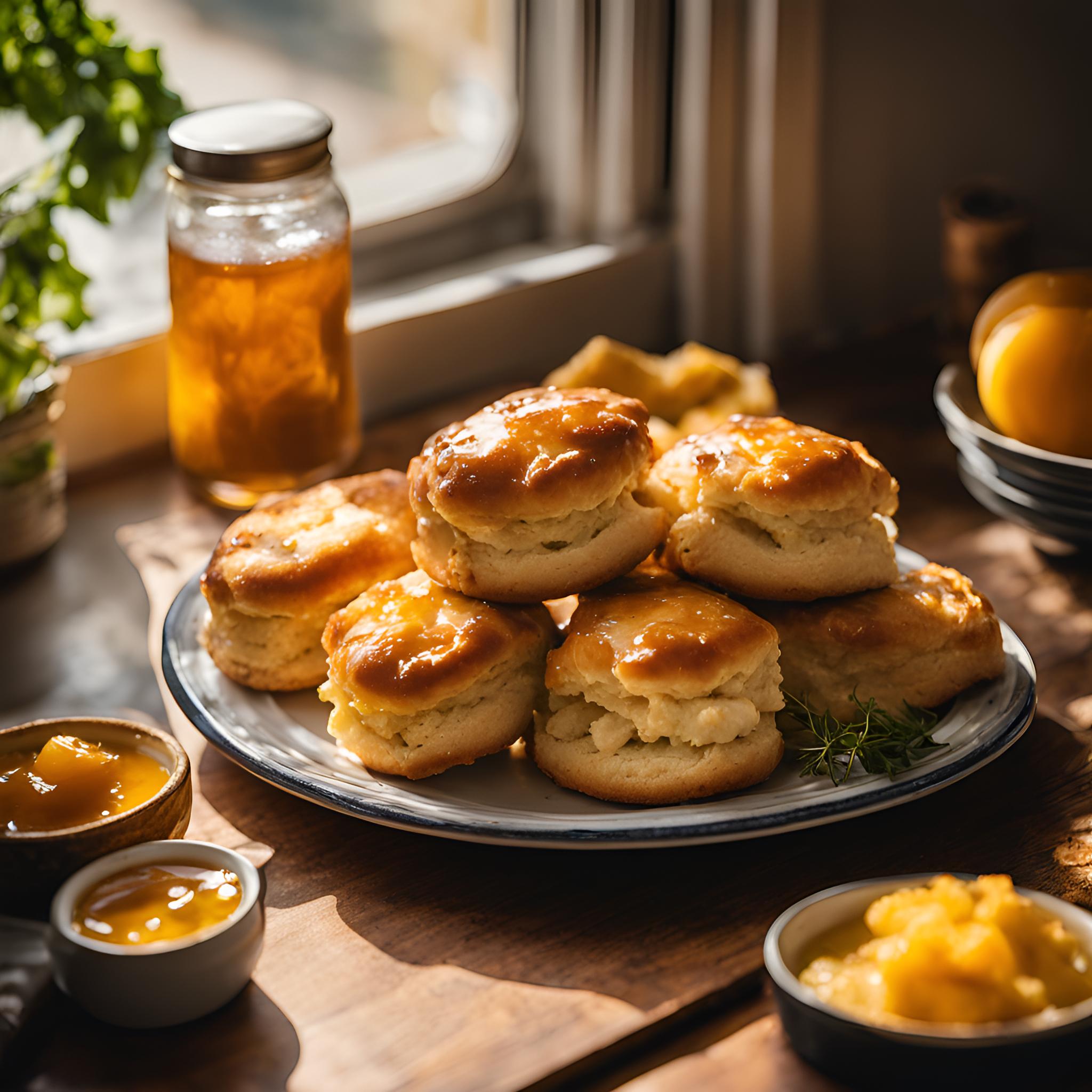 Hot Honey Chicken Biscuits Recipe | Cheff Recipes