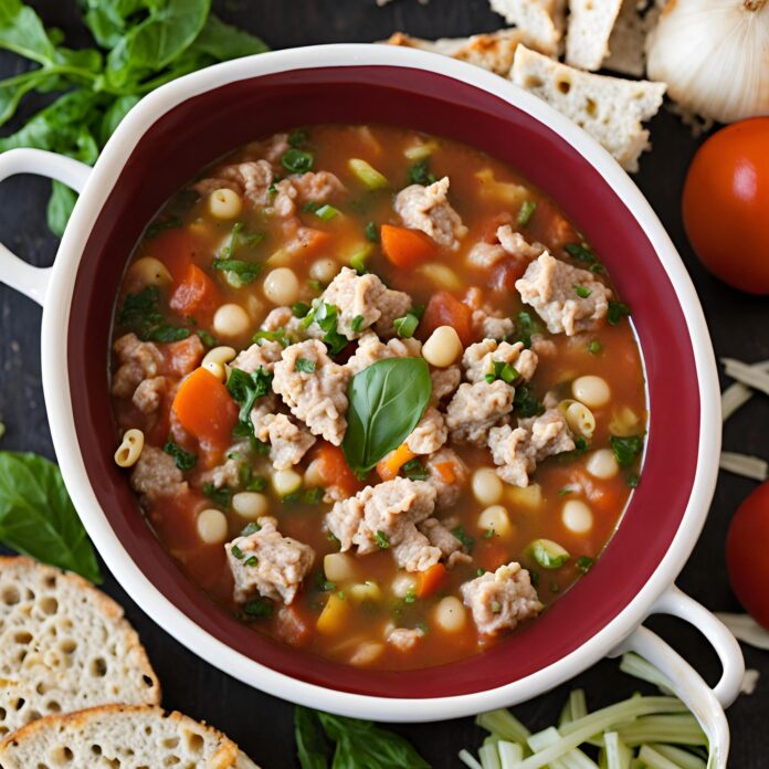 Italian Ground Turkey Soup Recipe