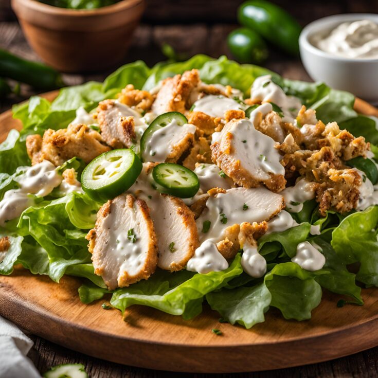 Jalapeno Popper Chicken Salad Recipe