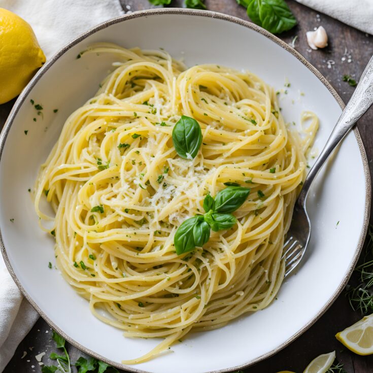 Lemon Garlic Pasta Recipe