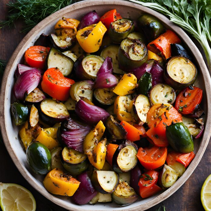 Mediterranean Roasted Vegetables Recipe