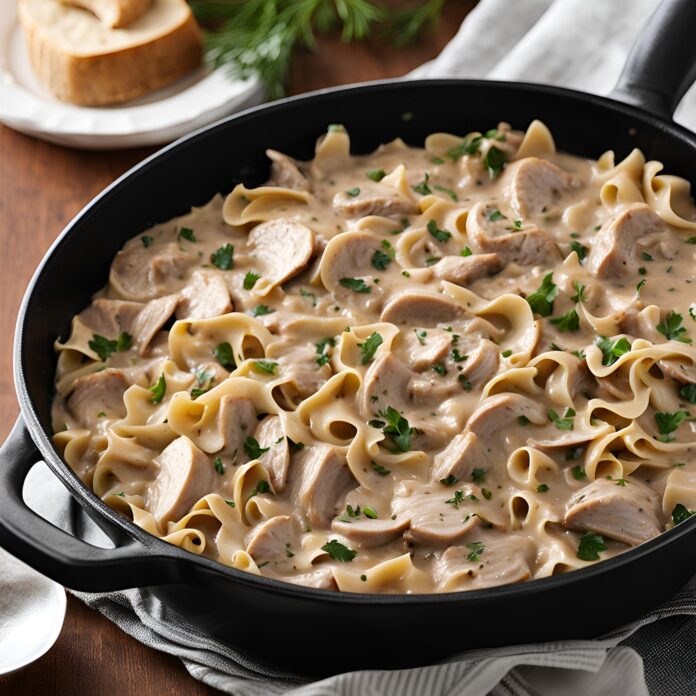 One-Pot Turkey Stroganoff Recipe