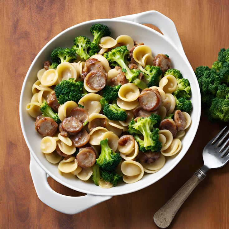 Orecchiette with Sausage and Broccoli Recipe