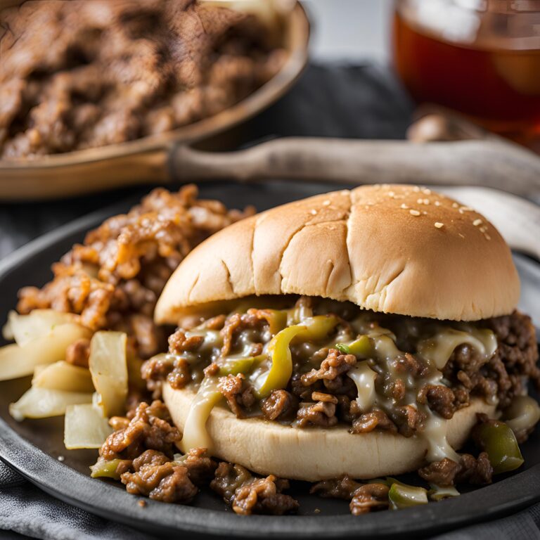 Philly Cheese Steak Sloppy Joes Recipe