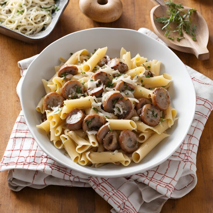 Sausage and Mushroom Pasta Recipe