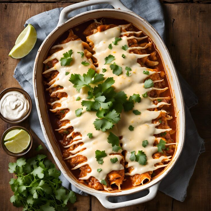 Slow Cooker Chicken Enchiladas Recipe