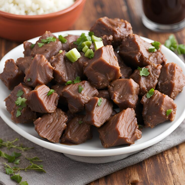 Slow Cooker Steak Bites Recipe