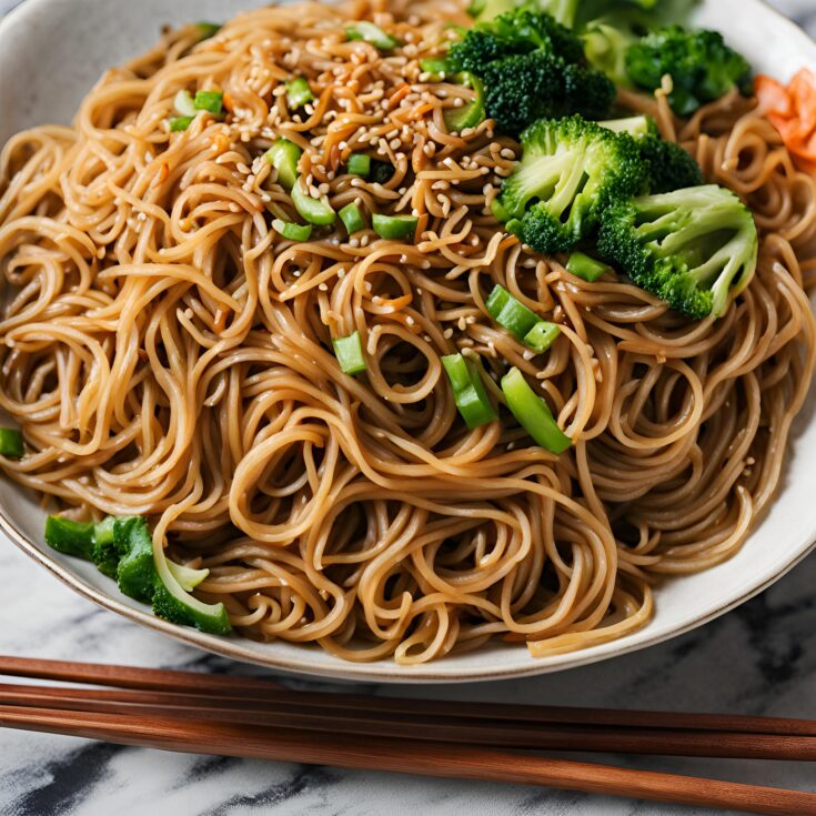 Soy Sauce Noodles Recipe