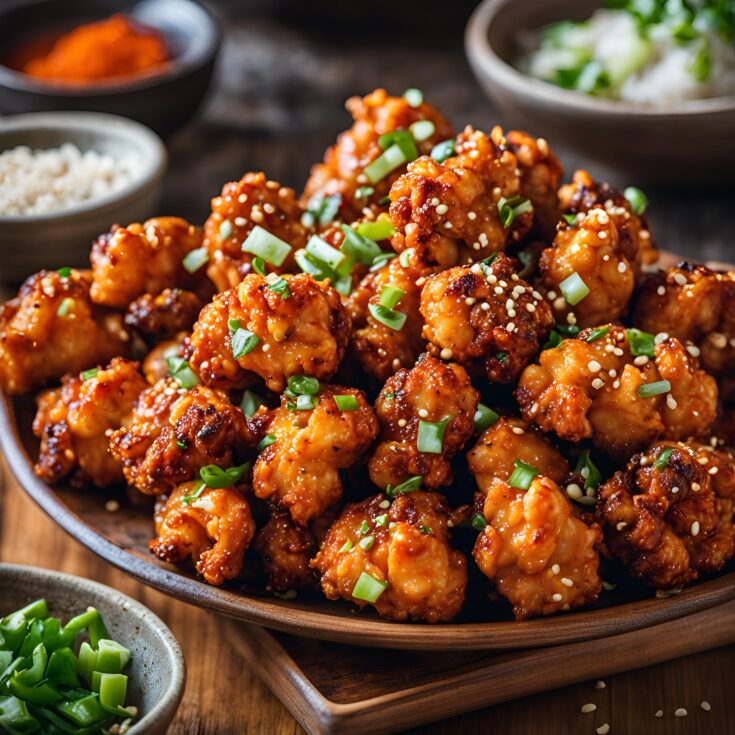 Spicy Korean Cauliflower Wings Recipe