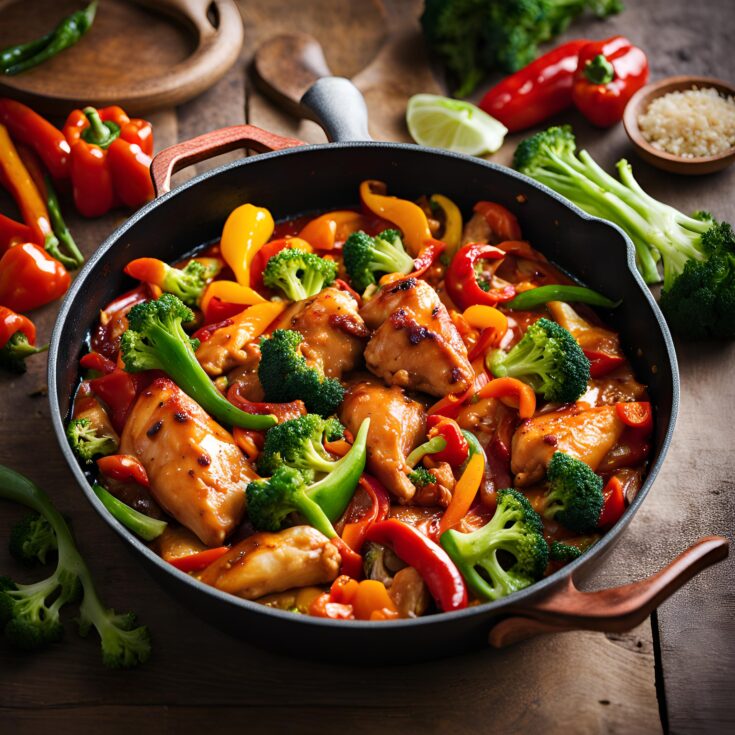 Sweet Chili Chicken and Vegetables Recipe