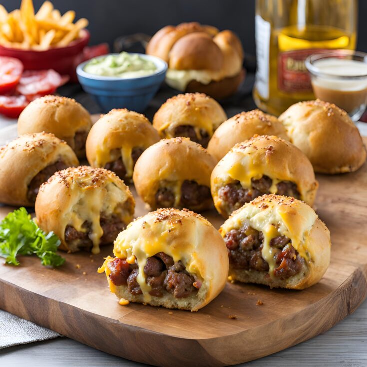 Bacon Cheeseburger Bombs Recipe