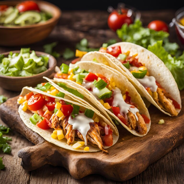 Baked Chicken Tacos Recipe