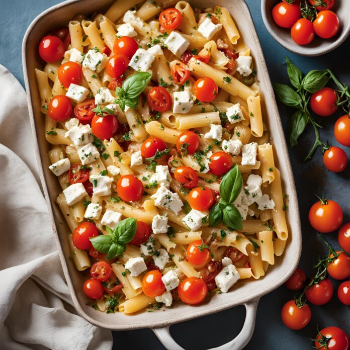 Baked Feta Pasta Recipe
