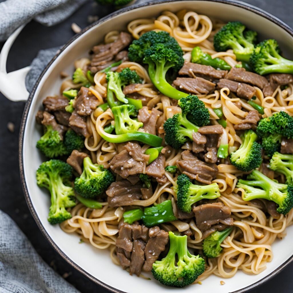 Beef Broccoli Noodle Stir Fry Recipe Cheff Recipes