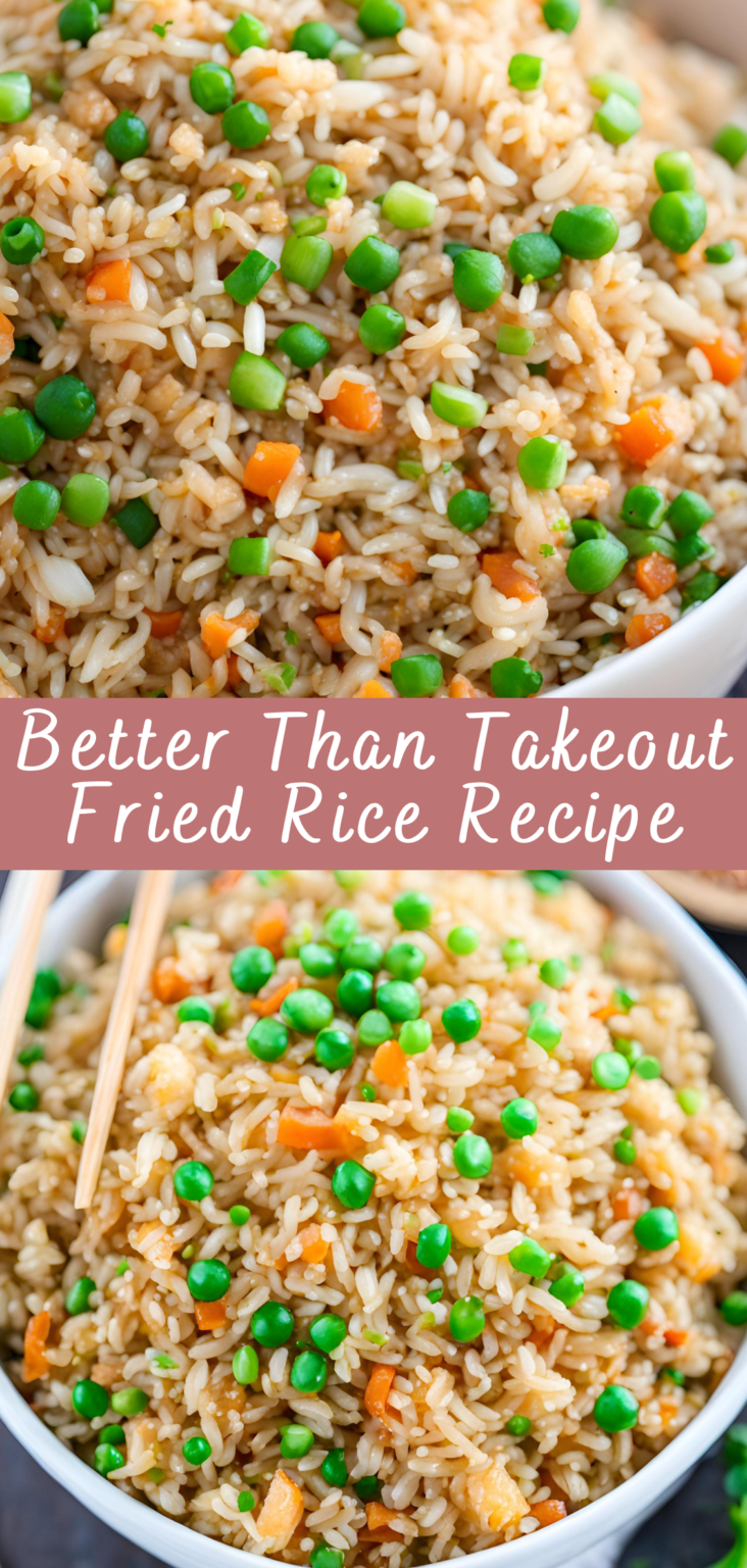 Better Than Takeout Fried Rice Recipe | Cheff Recipes