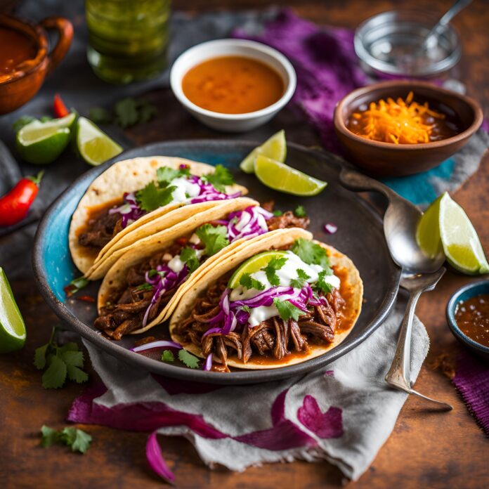 Birria Tacos with Consommé in the Slow Cooker Recipe