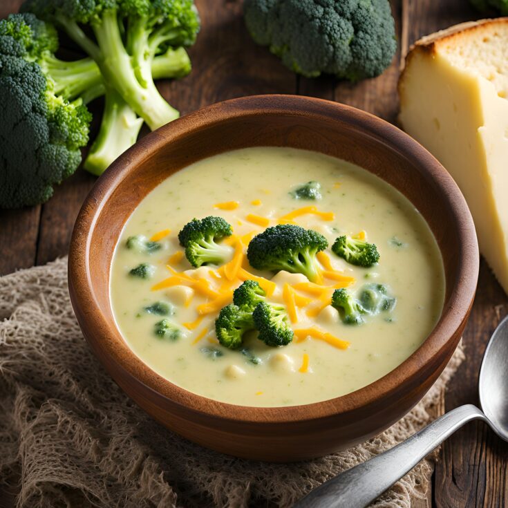 Broccoli Potato Cheese Soup Recipe