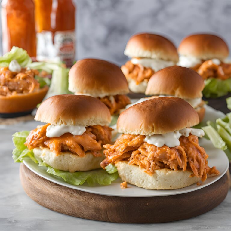 Buffalo Chicken Sliders Recipe