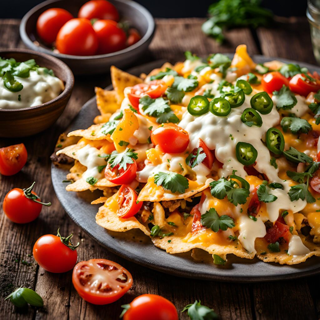Cheesy Cauliflower Nachos Recipe | Cheff Recipes