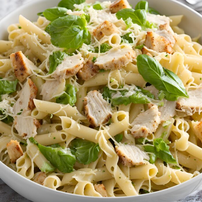 Chicken Caesar Pasta Recipe
