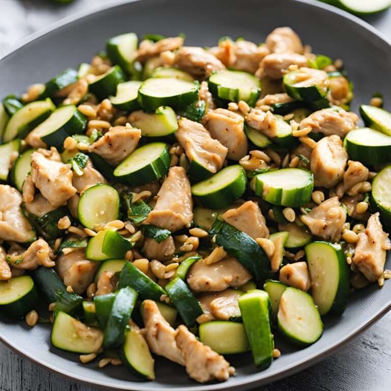 Chicken Zucchini Stir Fry Recipe