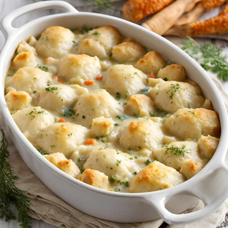 Chicken and Dumpling Casserole Recipe