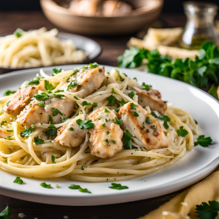 Copycat Olive Garden Chicken Scampi Recipe