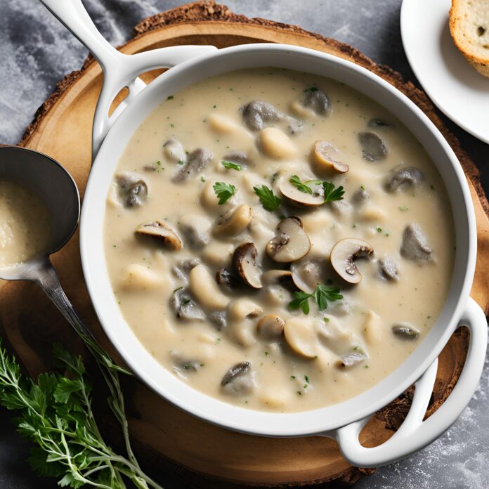 Creamy Mushroom Gnocchi Soup Recipe