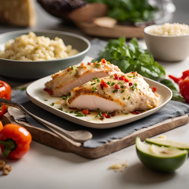 Creamy Pepper Jack Stuffed Chicken Breast Recipe