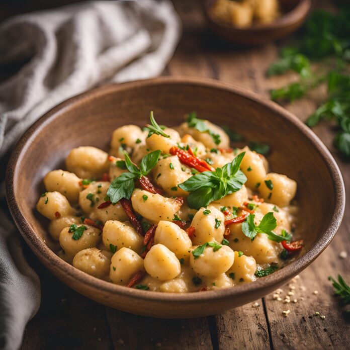 Creamy Spicy Gnocchi Recipe
